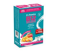 Sanavita B12 Advance Integratore Vitamina B12 1000 mcg 25 Compresse Gusto Mango