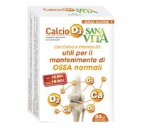 Sanavita calcio vit.d3 30 cpr
