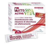 Sanavita Ferro Active per la riduzione di stanchezza e affaticamento 14 bustine