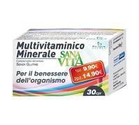 Sanavita Multivitaminico Minerale 30 Compresse 4x30 pz Compresse