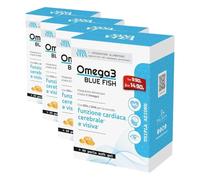 Sanavita Omega3 Bluefish Integratore Alimentare, 60 perle (Confezione da 4)