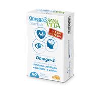 Sanavita Integratore Omega 3 BlueFish per la funzione cardiaca 60 capsule