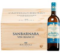Sanbarnaba Bianco Toscana IGT 2020 6 bottiglie in cassetta di legno 4,5 l