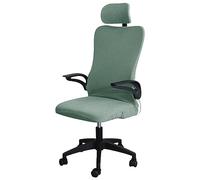 SANBDDLYY Copri poggiatesta for sedia da gioco elasticizzato for computer ufficio universale protettiva ed estensibile Fodera for girevole rimovibile for scrivania, B(F)