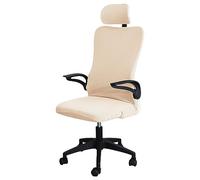 SANBDDLYY Copri poggiatesta for sedia da gioco elasticizzato for computer ufficio universale protettiva ed estensibile Fodera for girevole rimovibile for scrivania, B(H)