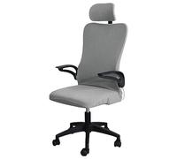 SANBDDLYY Copri poggiatesta for sedia da gioco elasticizzato for computer ufficio universale protettiva ed estensibile Fodera for girevole rimovibile for scrivania, B(I)