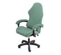 SANBDDLYY Coprisedia da Gaming Elasticizzato, Ergonomico for Sedia Gioco, Fodera for Ufficio con Braccioli e Schienale, Copri for Computer, Senza, Rosso Win(Green)