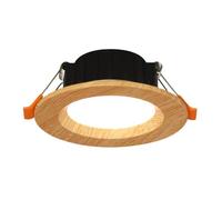 SANBDDLYY Faretto da incasso a LED color legno Faretto da incasso Corridoio Corridoio Faretto da incasso a soffitto a LED in alluminio 5W,7W Kit faretto da incasso a soffitto a LED for soggiorno (Col