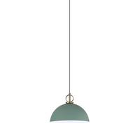 SANBDDLYY Lampada a sospensione industriale nordica - Piccola lampada a con paralume in metallo per cucina, sala da pranzo e spazi abitativi(G,Diameter 30cm/11.8 inches)