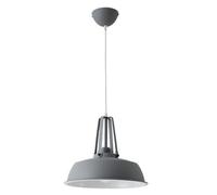 SANBDDLYY Lampada a sospensione industriale nordica - Piccola lampada a con paralume in metallo per cucina, sala da pranzo e corridoio(Dark color)