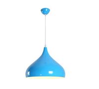 SANBDDLYY Lampada a sospensione industriale nordica - Piccola lampada a con paralume in metallo per cucina, sala da pranzo e corridoio(I,Diameter 32cm/12.6 inches)