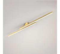 SANBDDLYY Plafoniera a LED Lampadario Lineare Moderno Illuminazione a Soffitto Plafoniere Minimaliste a Semi Incasso Striscia Lunga Vicino alle Lampade a Soffitto for Corridoio Soggiorno Ufficio (Col