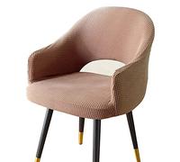 SANBDDLYY Set di 4/2/1 Coprisedia Elasticizzati for Sedie da Sala da Pranzo con Braccioli, Fodere for Sedie da Cucina con Accento sullo Schienale Curvo Coprisedili for Sgabelli da Bar con Bracciolo Mo