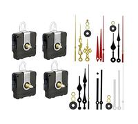 SANCAK 4 pz. Meccanismo di movimento dell'orologio al quarzo a muro Fai da te Strumento di riparazione sostitutivo Part clock kit motore Guarda le parti di riparazione
