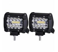 SANCAK Anteriore Luce Per Jeep Truck Boat ATV UTV 4 Pollici 2 Pezzi LED Per Auto Pod Spot Flood Per Combo Nebbia Guida 4x4 Off Road Lights Lampada Da Lavoro(2 pezzi)