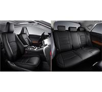 SANCAK Coprisedile Auto Personalizzato per Nissan per March per Qashqai per Rouge per Altima per Sunny per X-Trail T32 T31 T30 per Kicks Coprisedile Auto(5pieces-Black)