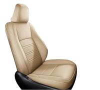 SANCAK Coprisedile Auto Personalizzato per Nissan per March per Qashqai per Rouge per Altima per Sunny per X-Trail T32 T31 T30 per Kicks Coprisedile Auto(1piece-Beige)