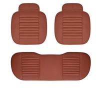 SANCAK Coprisedile in Pelle per Auto per BMW per X5 E87 per X1 per X2 per X3 per X4 per X6 per X7 per M3 per M4 per M5 I8 Z3 Z4 Coprisedile Auto(Brown 5 Seat)