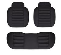 SANCAK Coprisedile per Auto in Pelle PU per BMW per X5 E87 per X1 per X2 per X3 per X4 per X6 per X7 per M3 per M4 per M5 I8 Z3 Z4 Coprisedile Auto(Black 5 Seat)