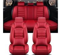 SANCAK Coprisedile per Auto per BMW per X5 E87 per X1 per X2 per X3 per X4 per X6 per X7 per M3 per M4 per M5 Interni Coprisedile Auto(B Red 5 Seat)