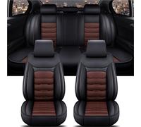 SANCAK Coprisedile per Auto per BMW per X5 E87 per X1 per X2 per X3 per X4 per X6 per X7 per M3 per M4 per M5 Interni Coprisedile Auto(A Black Coffee 5 Seat)