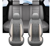 SANCAK Coprisedili Universali per Auto, Set Completo in Pelle PU per Nissan per Qashqai J10 Coprisedile Auto(6)