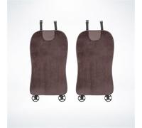 SANCAK Cuscino per Schienale Coprisedile Auto per Suzuki per Jimny per Swift per Grand per Vitara per Ignis per Kizashi SX4 per Scross Coprisedile Auto(Marrone,2pieces B)