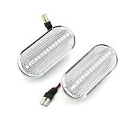 SANCAK Indicatori Retrovisori Per Golf 3 4 Per MK3/4 Per Polo Per 3BG 2 Pezzi Indicatori Direzione Laterali Dinamici A LED Sequenziali(Crystal white)