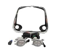 SANCAK Per Toyota Per Corolla Per Altis 2019-2022 Finiture Cromate Cablaggio Griglia Copertura 1 Set Fendinebbia Anteriori A LED Faretti Fendinebbia(White full set)