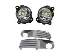 SANCAK Per Transporter T5 Per Per Multivan Per Caravelle 2003-2010 Fendinebbia LED Nero Coperchio Della Lampada Griglia Cablaggio Interruttore Kit Faretti Fendinebbia(LED and frame)