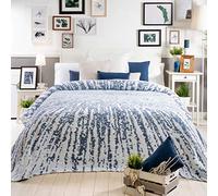 Sancarlos Almenar - Copriletto per letto da 90 cm, colore: blu