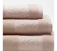 Sancarlos Cute- Asciugamano da doccia, 100% cotone spugna, colore tortora, dimensioni 70 x 140 cm