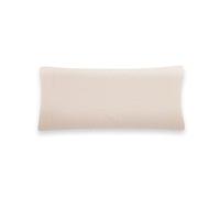 Sancarlos - Federa per cuscino da letto, 100% cotone, colore: crema, cuscino da 75 cm