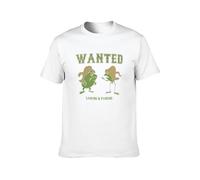 Sancho und Pancho Kult Fun Frösche Frog Old School Men White T-Shirt Print Unisex Cotton Tee Shirt 3XL