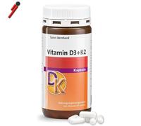 Sanct Bernhard, Vitamina D3+K2, 180 cps