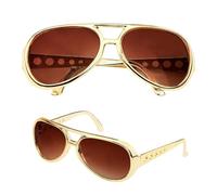 Elvis Shades, Presley Licensed Fancy Dress, Movie And TV Characters, Music And Entertainment, Mens, Costume