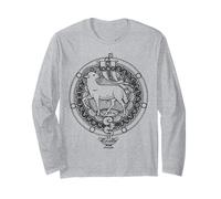 Sanctus Agnus dei Lamb God Traditional Latin Mass Catholic Maglia a Manica