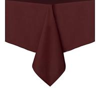 sancua - Tovaglia rettangolare - 229 x 335 cm - Tovaglia lavabile in poliestere resistente alle macchie e alle pieghe, copritavolo decorativo in tessuto per tavoli da pranzo, feste a buffet e