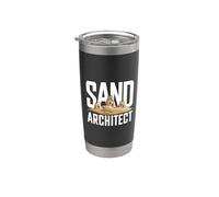 Sand Architect - Castello di sabbia Castello di sabbia Bicchiere termico in acciaio inox doppia parete