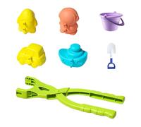 Sand Ball Maker - Stampo a forma di sabbia-3D, giocattolo da interno esterno | Strumento di di sabbia-creativa per bambini, accessorio per attività sulla spiaggia, di combattimento d