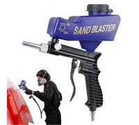 Sand Blasting Machine - Lightweight Abrasive Sand Blasting Machine - Lunga lasting Handheld Sandblasting Equipment Rust Remover For Metal Paint Restoration Furniture Varnish Work Industries