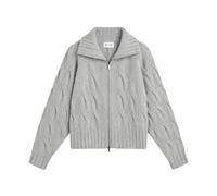 SAND - Cosima Zip - - Knitwear - Donna - Grigio - S