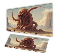 Sand Dune Awakening MousePad/XL Mouse Pad/Non slip Base/Seam Edge/Soft Waterproof/Game Anime Table Pad HD Printing Large Size MousePad Tappeti di mouse per gamers per Pc (D, 35.4x19.6 in)