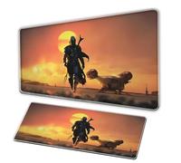 Sand Dune Awakening MousePad/XL Mouse Pad/Non slip Base/Seam Edge/Soft Waterproof/Game Anime Table Pad HD Printing Large Size MousePad Tappeti di mouse per gamers per Pc (G, 47.3x23.6 in)