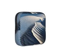 Sand Dune - Borsa per assorbenti igienici, con stampa increspata e cerniera, per donne e ragazze