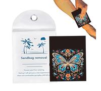 Sand Moving Bag - Zuppa naturale per la pulizia della spiaggia, senza acqua, per costumi da bagno e animali domestici, accessorio portatile per la pulizia da viaggio