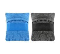 Sand Remover - 5.91 Inch 2 Piece Beach Sands Removal Set | Reusable Soft Sands Removal Gloves | Portable Sand Cleaning Tool For Skin Swimwear Beach Vacation Travel. 40g.