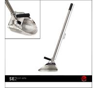 SAND SCOOP ACCIAIO SE-2 EMPOTEC PALA TRAFORATA SETACCIO SABBIA ASTA 100 CM