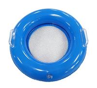 Sand Shell Sifter Floating - Inflatable Beach Seashell Collecting Tray | Lightweight Double Layer Mesh Sand Sifting Pan For Kids Summer Beach Vacation Camping Playground Poolside