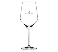Sand & Soda 9500010 - Bicchiere da Vino Moderno con Motivo Love, Confezione Regalo, Made in Germany